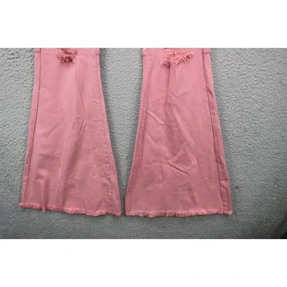 Fashion Nova Mystery Solved Extreme Bell Bottoms-Size 9-New w/Tags-Hippie-Boho - Picture 11 of 16